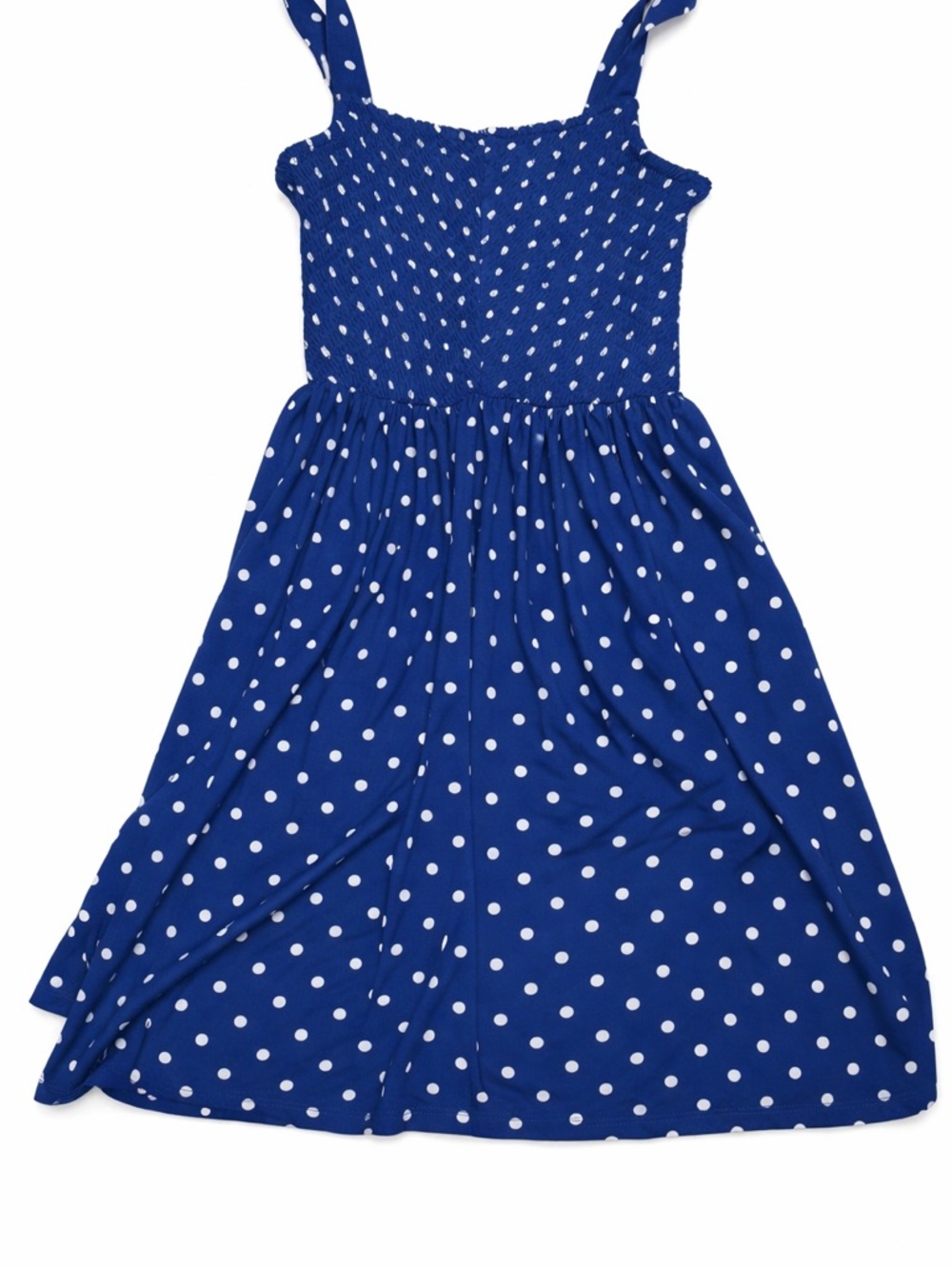 Kate Mack Blue and White Polka Dot Sundress